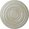 Ekena Millwork Oldham Ceiling Medallion (Fits Canopies up to 8 5/8"), Hand-Painted Flash Blue, 18"OD x 1 1/4"P CM18OLFBS - alternate 1